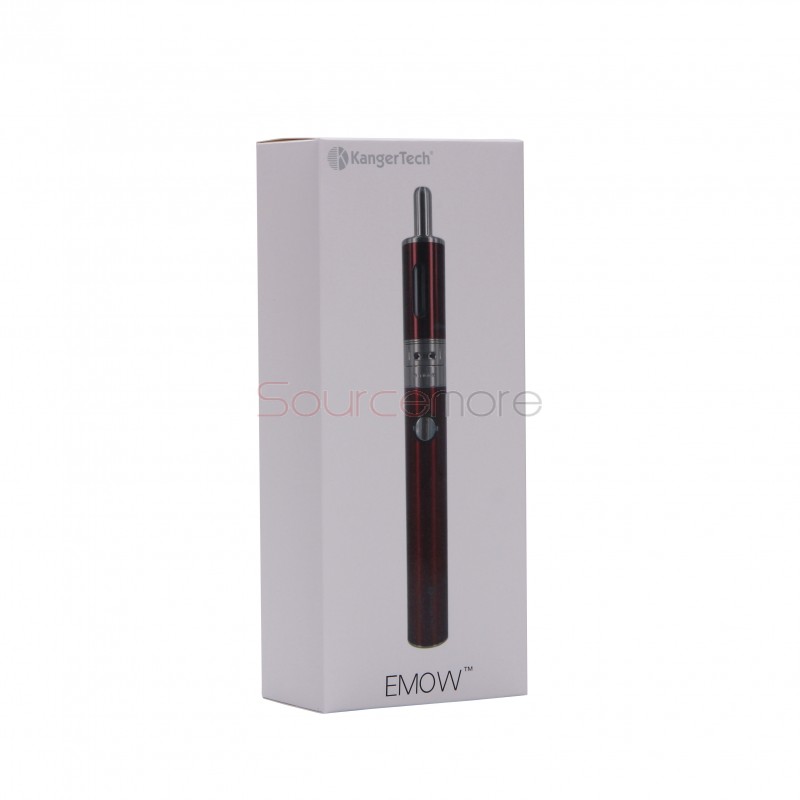 Kanger EMOW Starter Kit 1300mah Battery 1.8ml with EU Plug - Red