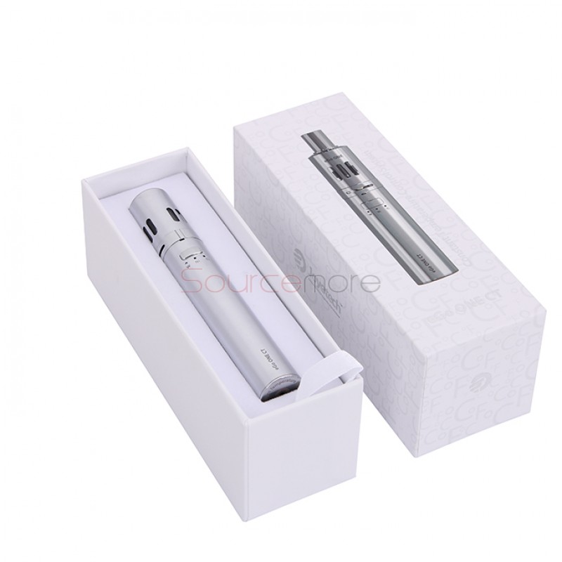 Joyetech eGo ONE CT Starter Kit 2200mah/2.5ml XL Vesion CT/CW Mode Kit with EU Plug-Silver