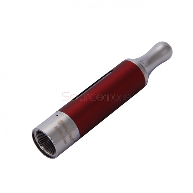 Kangertech EVOD Glass Clearomizer Bottom Dual Coil Clearomizer 1.5ml-Red