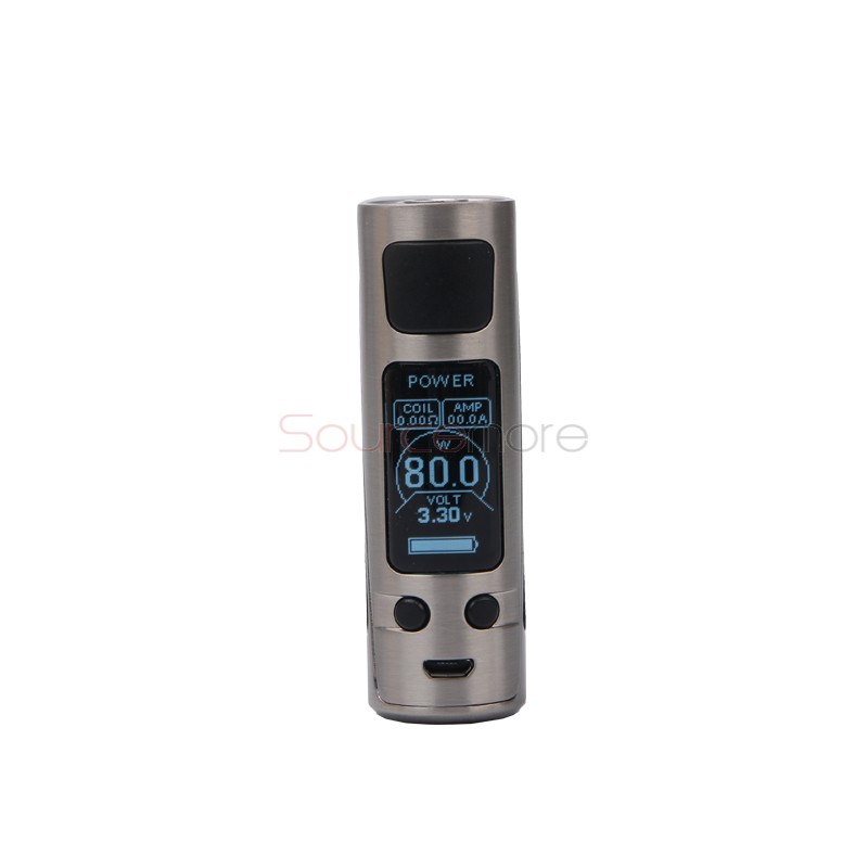 Joyetech eVic Primo Mini 80W Mod with 4ml PorCore Aires Atomizer Starter Kit - Silver