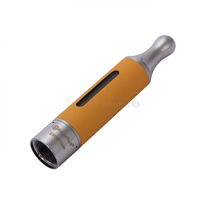 Kangertech EVOD Glass Clearomizer Bottom Dual Coil Clearomizer 1.5ml-Yellow