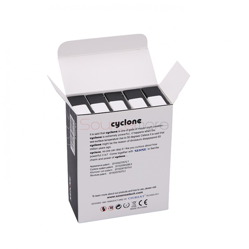 Sense Kanthal 0.6ohm Replacement Coil for Cyclone Tank 5pcs