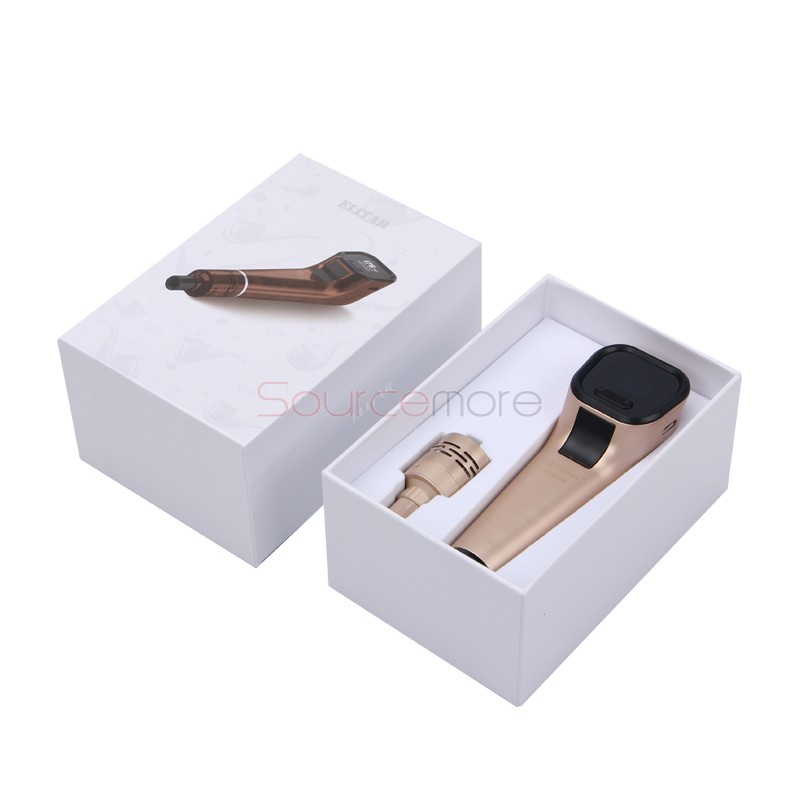 Joyetech Elitar Pipe TC/VW Kit 75W Elitar Battery with 2ml Elitar Atomizer- Golden