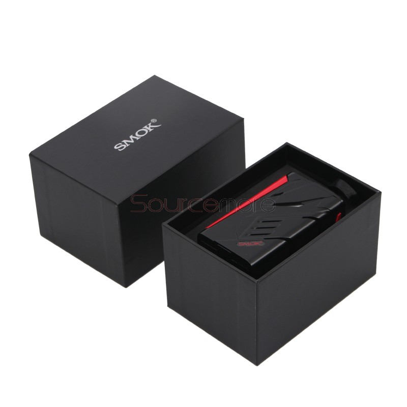 Smok T-PRIV Kit 5ml TFV8 Big Baby Tank with T-PRIV 220W Mod Powered by Dual 18650 Cells- Black