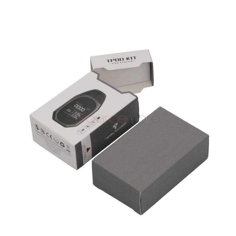 Tesla Tpod Pod Vape Kit with 2ml Capacity - Gunmetal