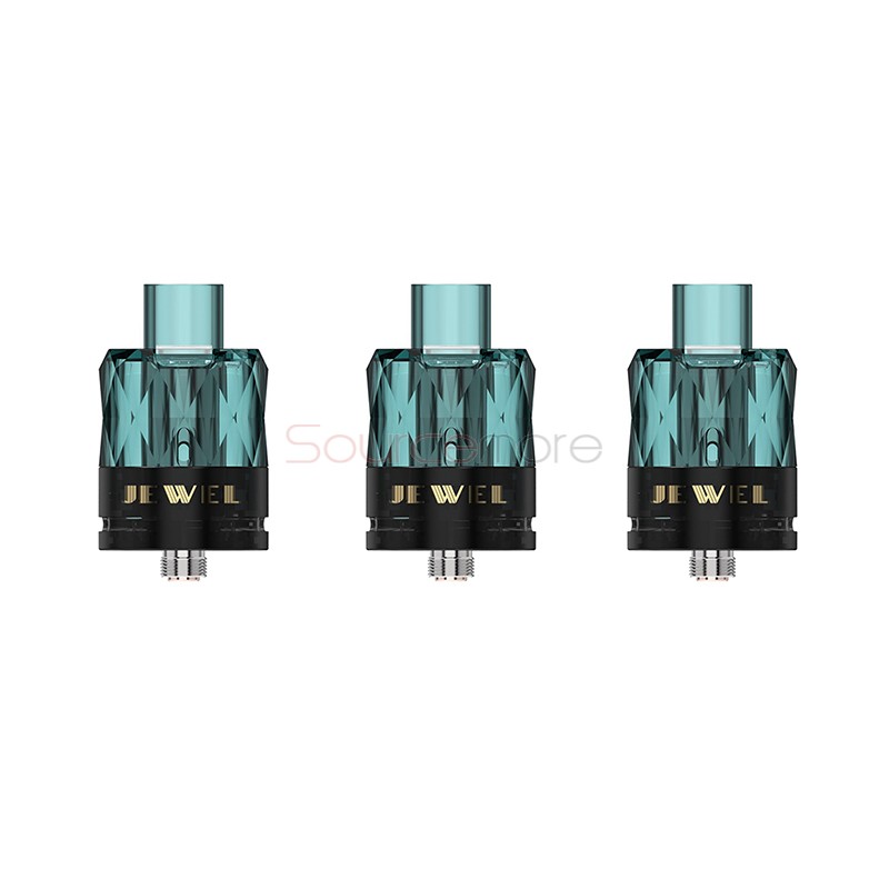 Augvape Jewel Disposable Mesh Subohm Tank 3pcs - Blue