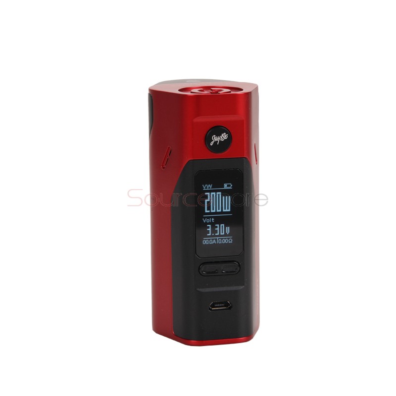 Wismec Reuleaux RX2/3 TC Box Mod - Red / Black