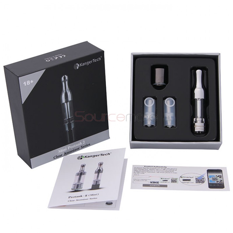 Kanger Mini Protank 2 Atomizer Simple Packing-Clear