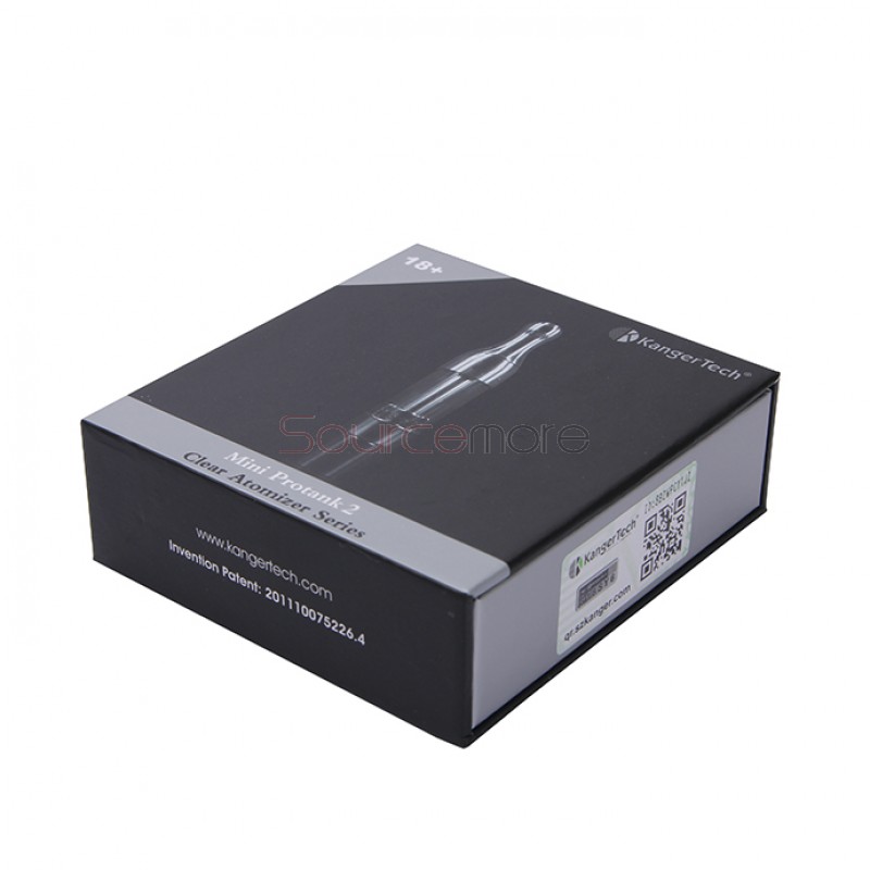 Kanger Mini Protank 2 Clearomizer Kit Glassomize Bottom Coil Atomizer 1.5ml Tank -Clear