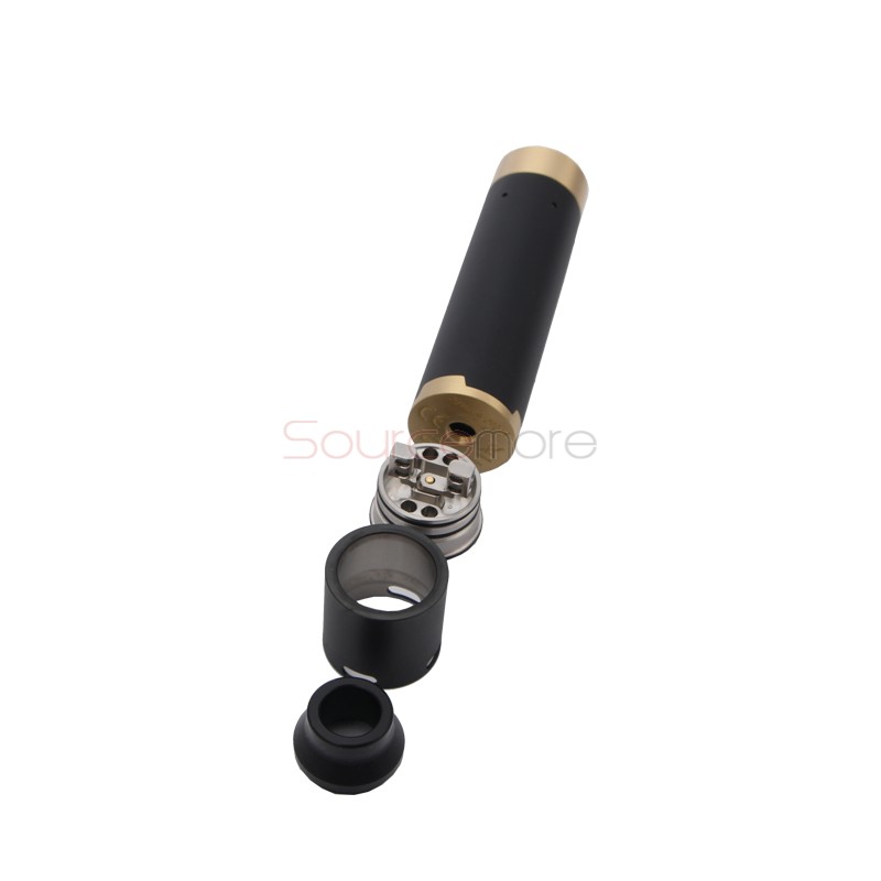 Geek Vape Tsunami Mech Kit Support 510/ Hybrid Mode Replaceable for Single 18650 Cell-Brass