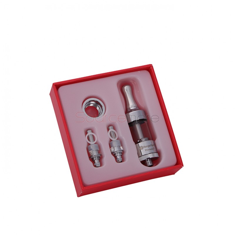 Kanger Protank 3 Atomizer Kit with 2 Replaceable Coils 2.5ml Capacity-Grey