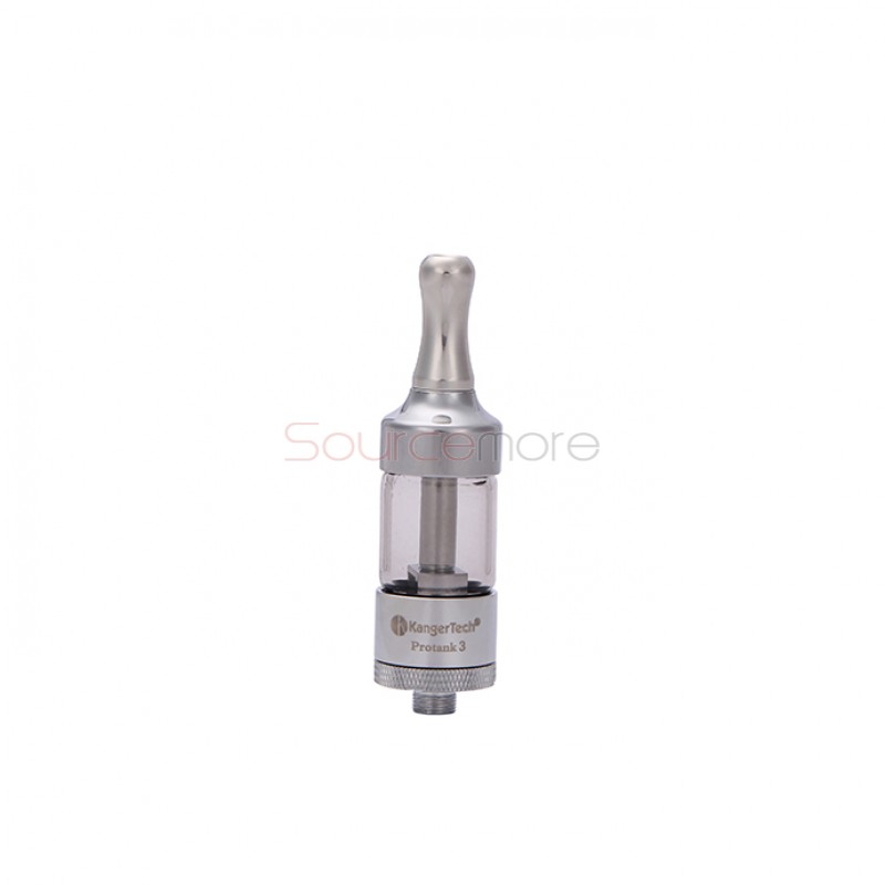 Kanger Protank 3 Atomizer Kit with 2 Replaceable Coils 2.5ml Capacity-Grey