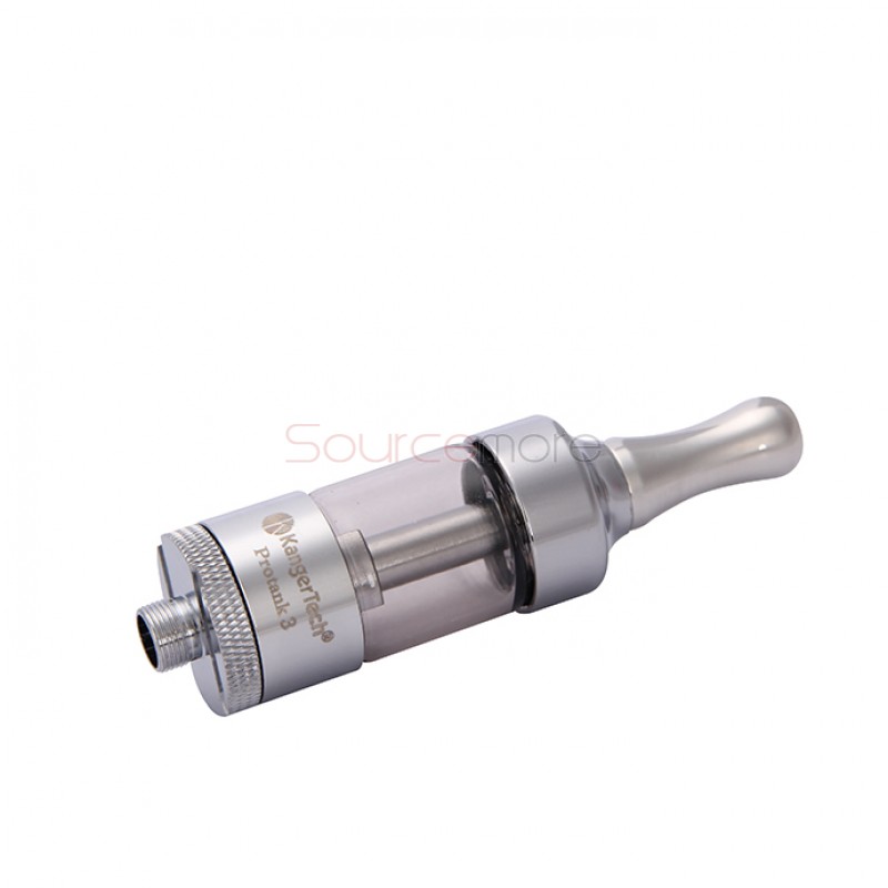 Kanger Protank 3 Atomizer Kit with 2 Replaceable Coils 2.5ml Capacity-Grey