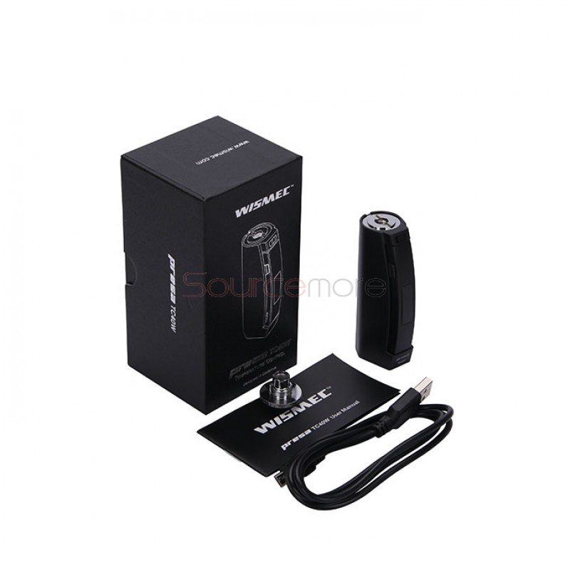Wismec Presa TC 40W Mod With OLED Sreen - Black