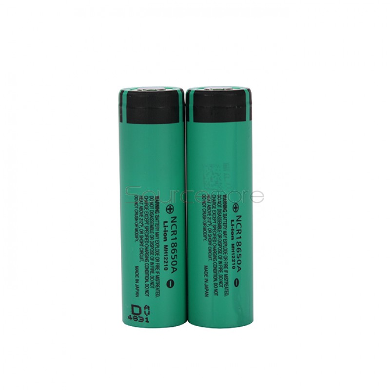 Panasonic NCR18650A Flat Top 3.7V Rechargeable 3100mAh 18650 Li-ion Batteries