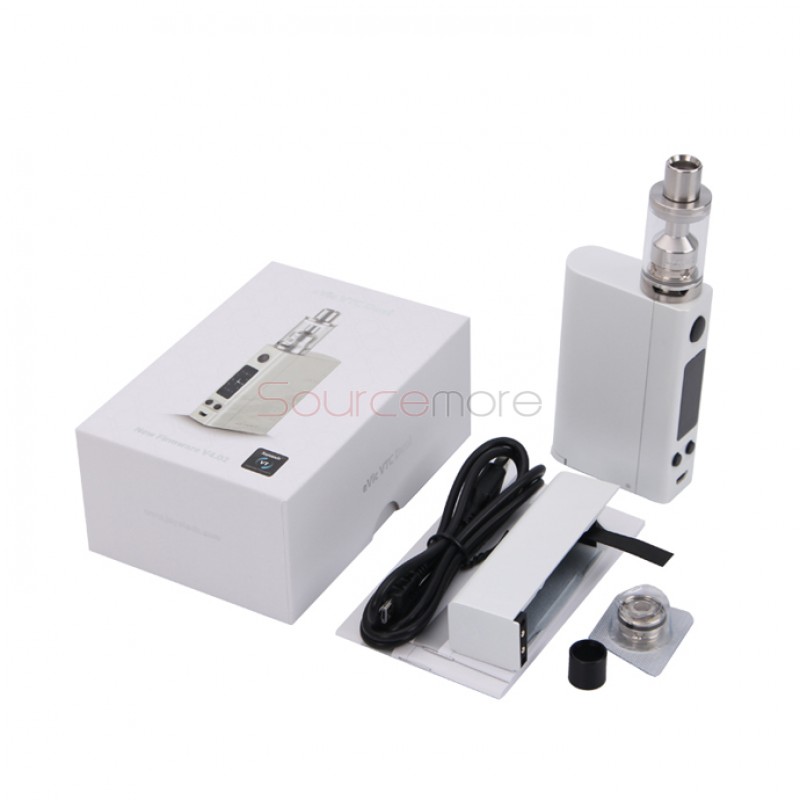 Joyetech eVic VTC Dual Kit with Ultimo Atomizer - White