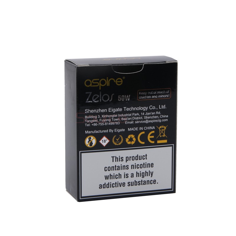 Aspire Zelos TC Mod 50W - Red