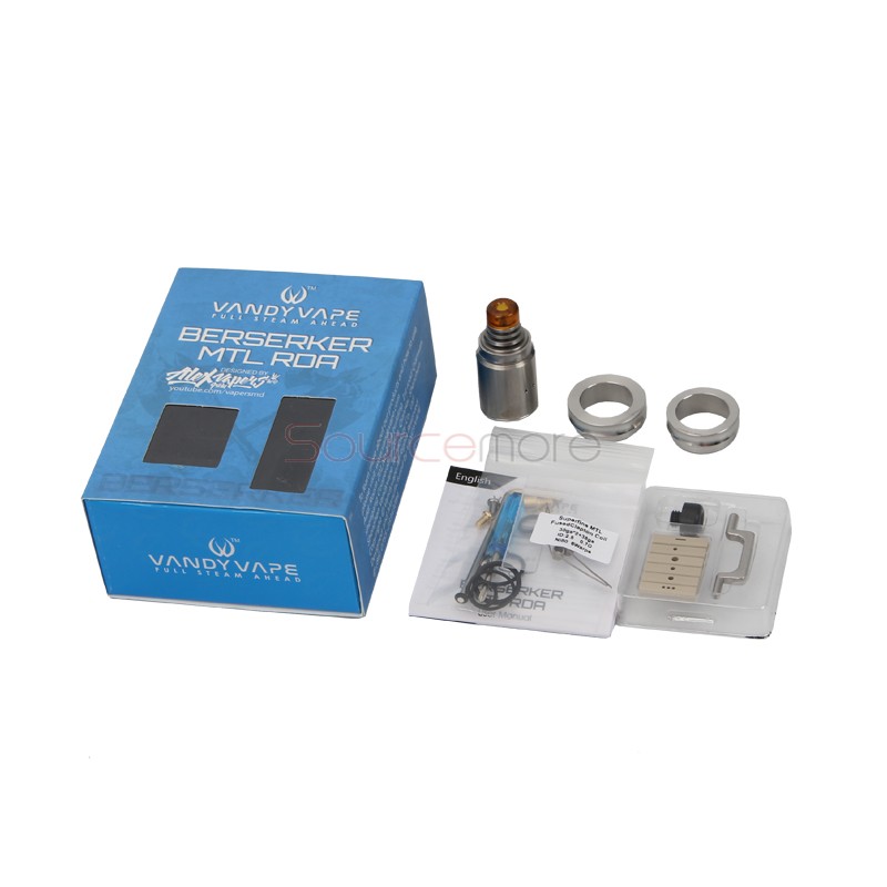 Vandy Vape Berserker MTL RDA - Stainless Steel