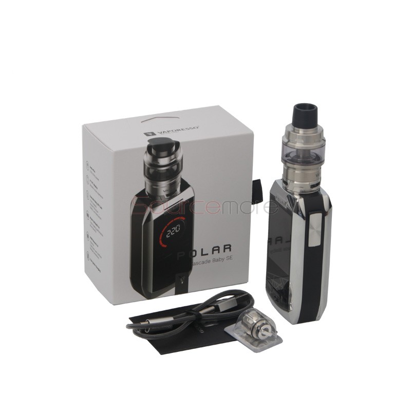 Vaporesso Polar with Cascade Baby SE Kit with 6.5ml Capacity - Blue + Black