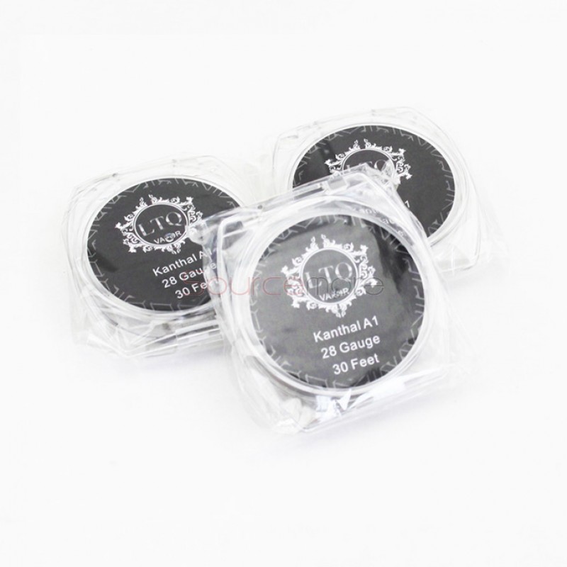 Kanthal A1 Resistance Wire for Rebuildable Atomizers 28GA with Heat Resistant Kanthanl Wire 10m(LTQ)