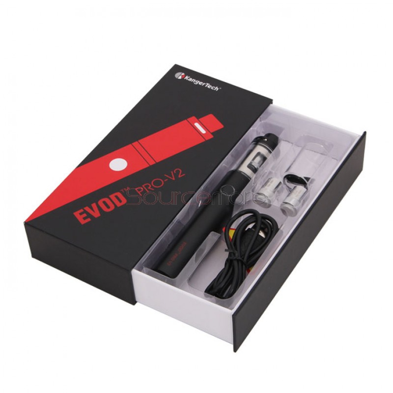 Kanger Evod Pro V2 All-in-One Starter Kit -Black
