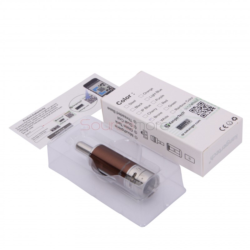 Kanger Aerotank MOW Atomizer with 1.8ml Capacity -Brown