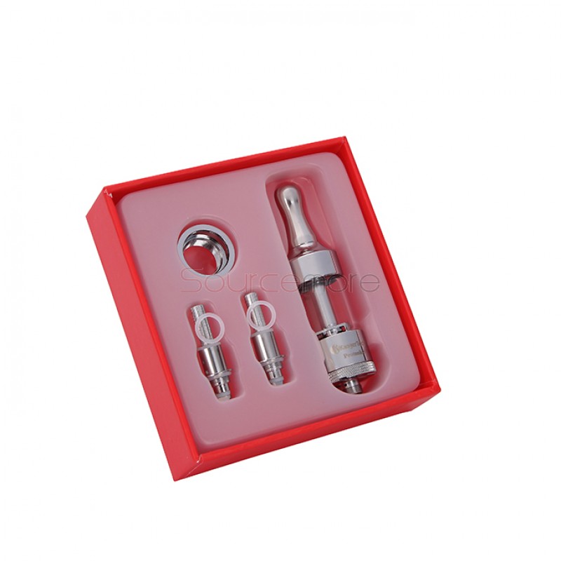 Kanger Protank 3 Atomizer Kit with 2 Replaceable Coils 2.5ml Capacity-Clear