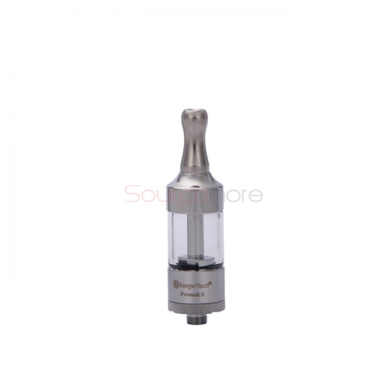 Kanger Protank 3 Atomizer Kit with 2 Replaceable Coils 2.5ml Capacity-Clear