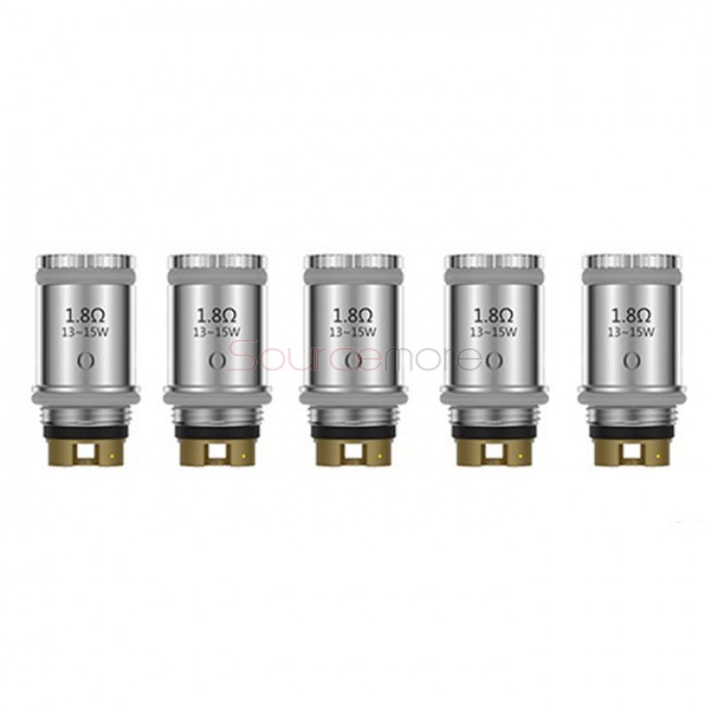 Youde UD Replacement Coil Head for Mesmer Tank MOCC Kanthal Coil Head 5pcs -1.8ohm