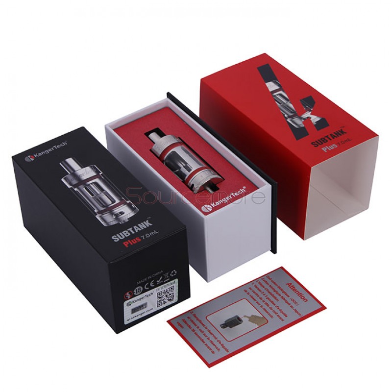 Kanger Subtank Plus 7.0ml OCC Organic Cotton Coil Cartomizer 