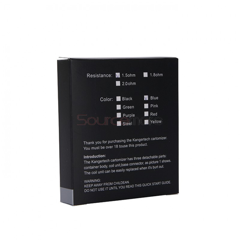 5pcs Kangertech T3'D Atomizer Multicolor-Blue