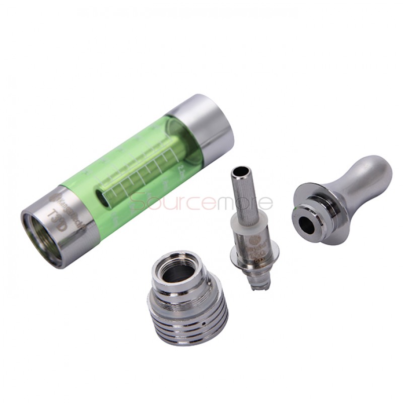 5pcs Kangertech T3'D Atomizer Multicolor -Green
