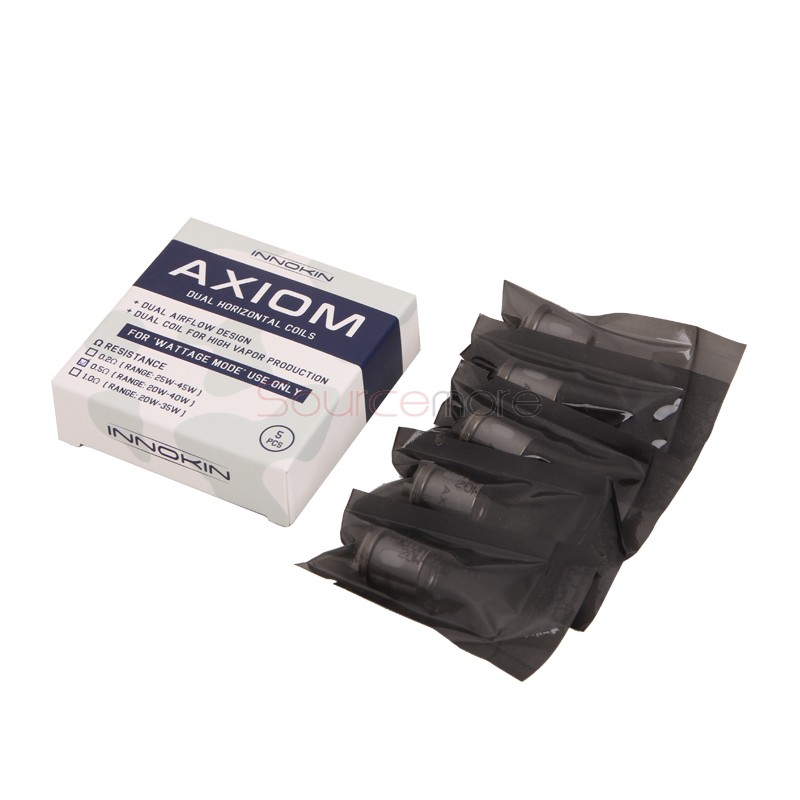Innokin Axiom Replacement Coil Head for Innokin Axiom Tank 5pcs-0.5ohm