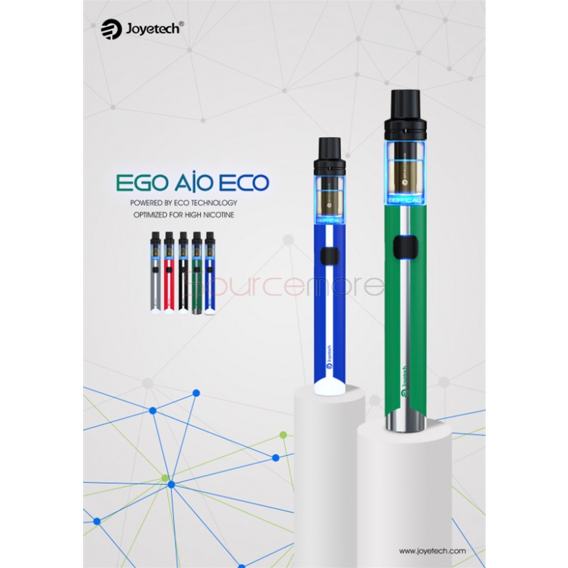 Joyetech eGo AIO ECO Kit with 650mah and 1.2ml Capacity