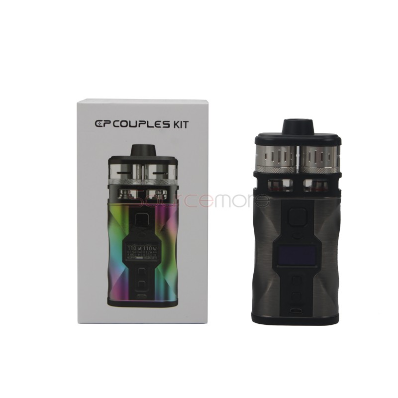 Tesla CP Couples 220W Kit Powered by Dual 18650 Batteries - 7-Color