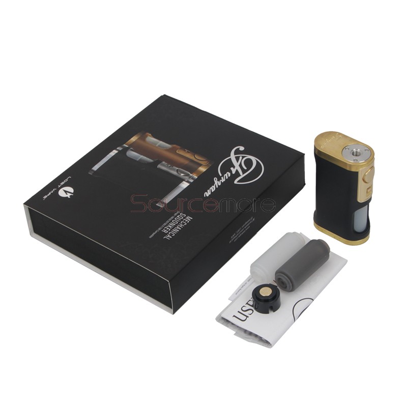 Lost Vape Furyan Mech Squonker Mod - Black Brass