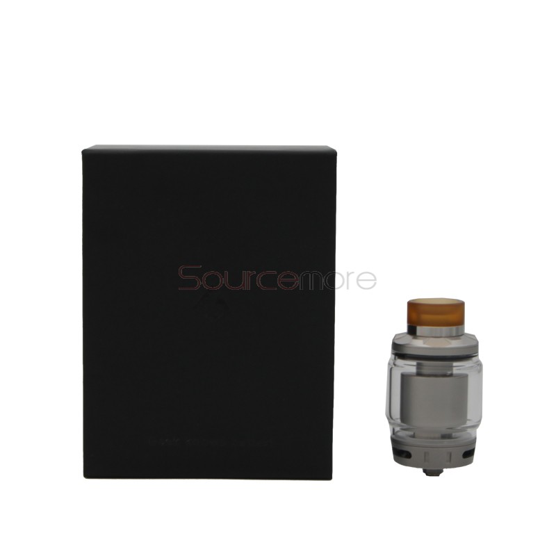 Geek Vape Creed RTA 6.5ml Rebuildable Tank Atomizer - Silver