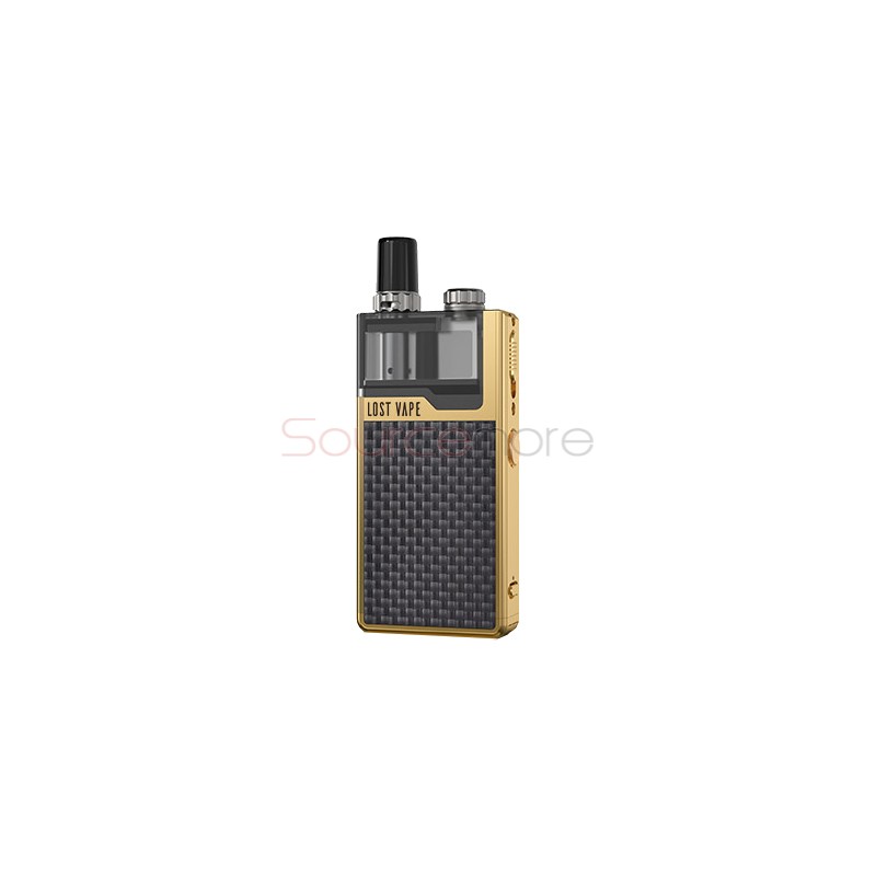 Lost Vape Orion Plus DNA Pod Kit Gold Carbon Fiber Series
