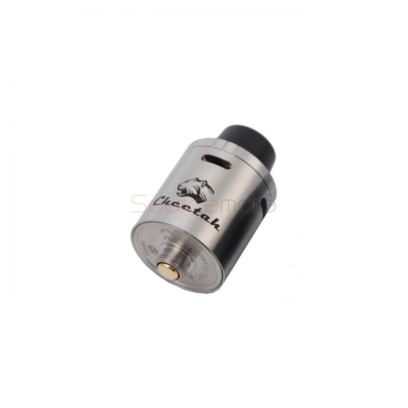 OBS Cheetah TC RDA Rebuildable Tank Designed with Top-filling Airflow Control-Silver