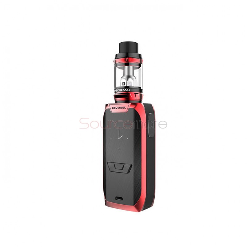 Vaporesso Revenger Kit 5ml NRG Slide-n-Fill Tank with Revenger 220W TC/VW Mod-Red