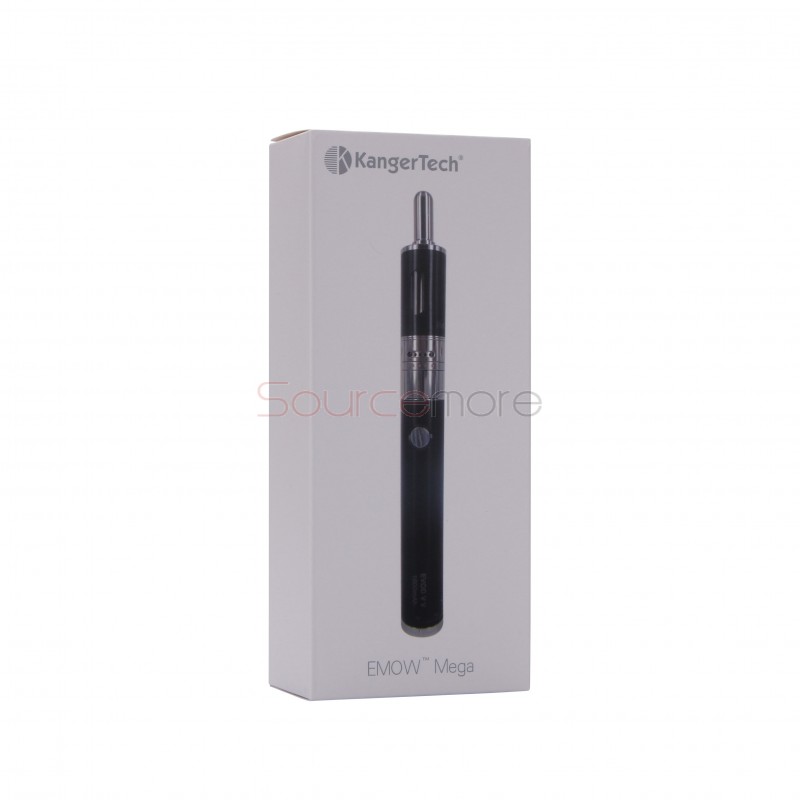 Kanger EMOW Mega Starter Kit 1300mah Battery 2.8ml with US Plug -  Black 