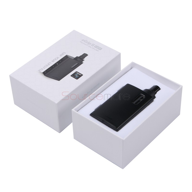 Joyetech eGrip II Light TFTA-Tank Technology All-in-One Kit 2100mah Battery Capacity and 3.5ml Capacity- Black