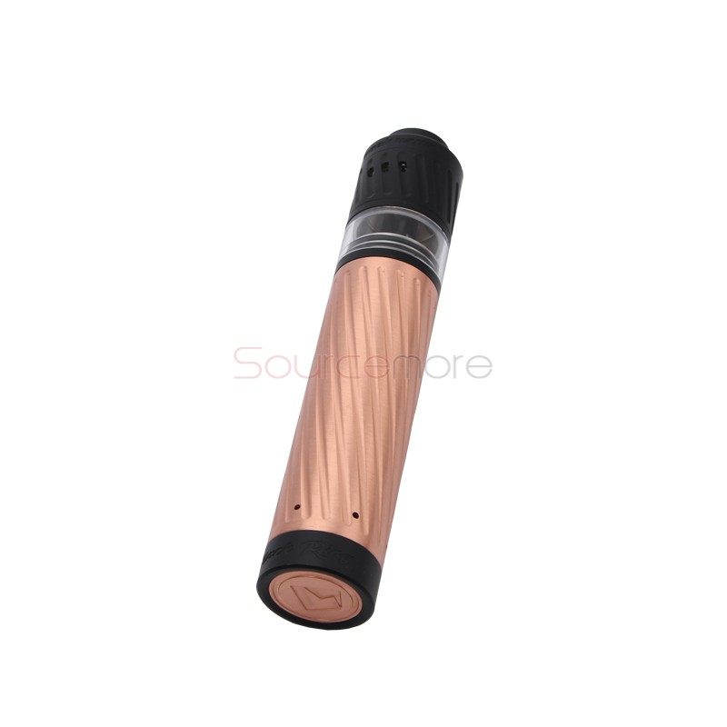 Geekvape Karma Starter Kit with Mechanical Mod Powered by Single 18650 Cell and a 2-in-1 Atomizer -Gold
