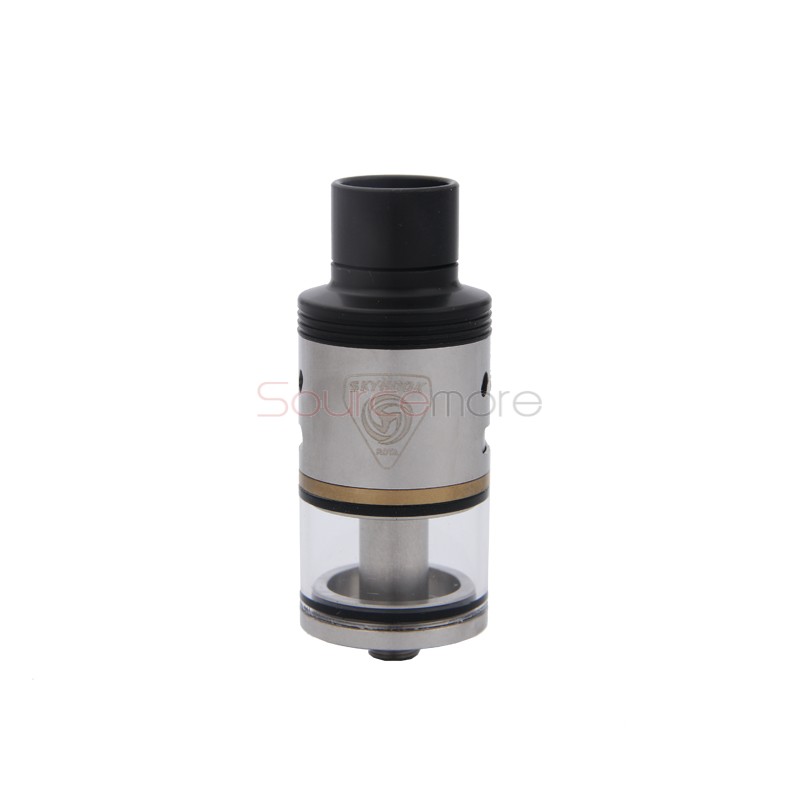 Smok Skyhook RDTA Side-filling Tank Support Single or Dual Coil Deck with 5ml Capacity and 24.5mm Diameter- Stainless steel