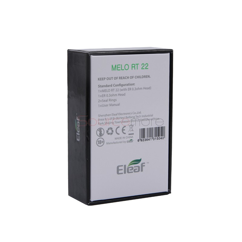 Eleaf Melo RT 22 Tank 3.8ml - Silver