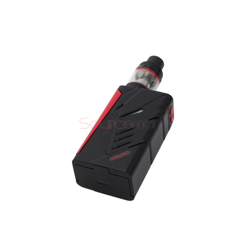 Smok T-PRIV Kit 5ml TFV8 Big Baby Tank with T-PRIV 220W Mod Powered by Dual 18650 Cells- Black