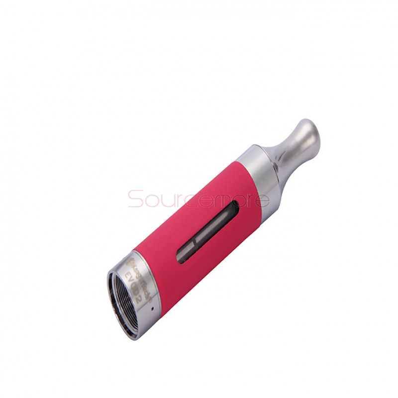 5pcs Kangertech EVOD 2 Clearomizer BDC Pyrex Glass-Pink