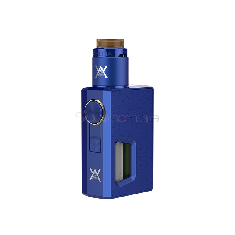Geek Vape Athena Squonk Kit with Athena Mechanical Squonk Mod and Squonk RDA-Blue