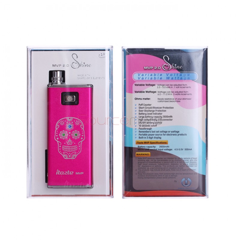 -Innokin iTaste MVP 2.0  Starter Kit Shine Edition - Purple/Snow