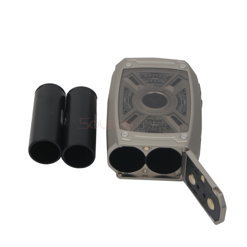 Tesla XT 220W Box Mod with RGB LED Light - SS